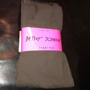 Grey Betsey Johnson Leggings